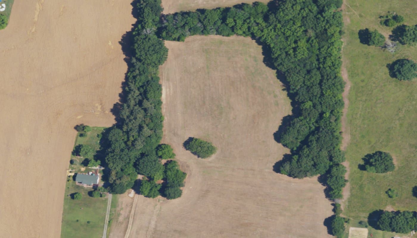 Aerial photograph of the clubhouse and amenities at Cresswind at Rocky River