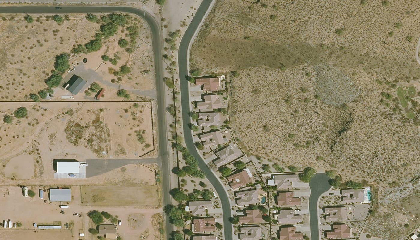 Aerial photograph of the clubhouse and amenities at Solera at Johnson Ranch