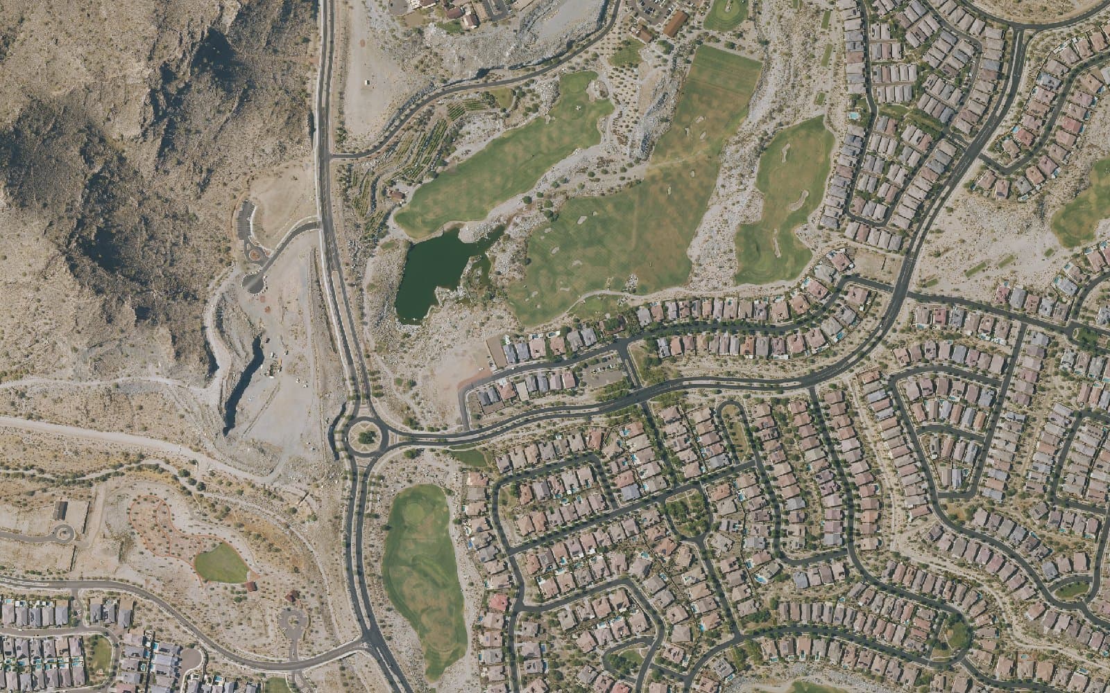 Aerial photograph of Victory at Verrado and the surrounding area